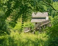 SloneÃ¢â¬â¢s Grist Mill Ã¢â¬â Explore Park, Roanoke, Virginia, USA Royalty Free Stock Photo